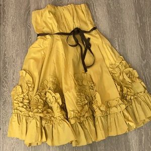 Strapless dress